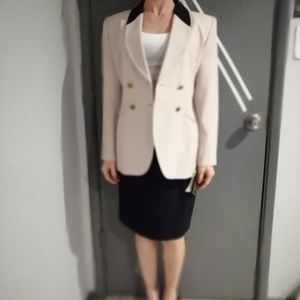 Vintage Petite Sophisticate Skirt Suit 0P